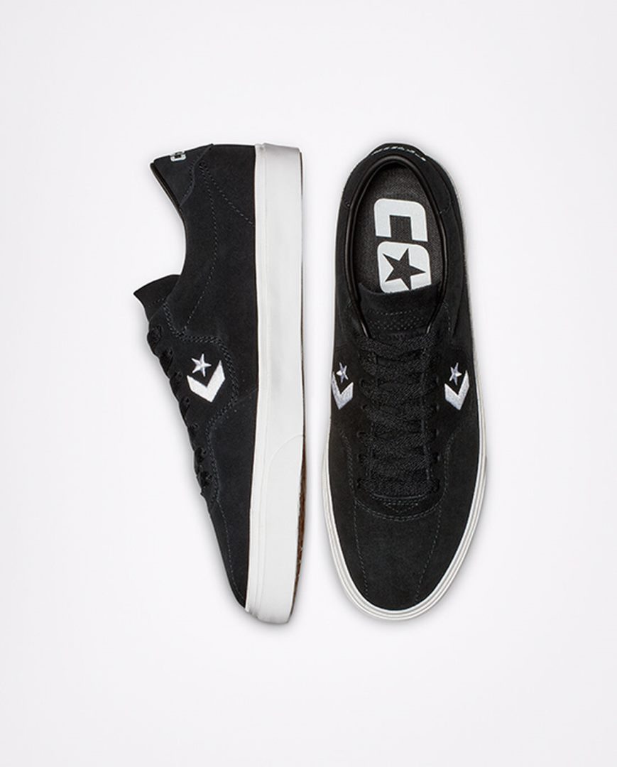 Zapatillas Skate Converse CONS Louie Lopez Pro Mujer Negras Blancas | PE 8P07E5